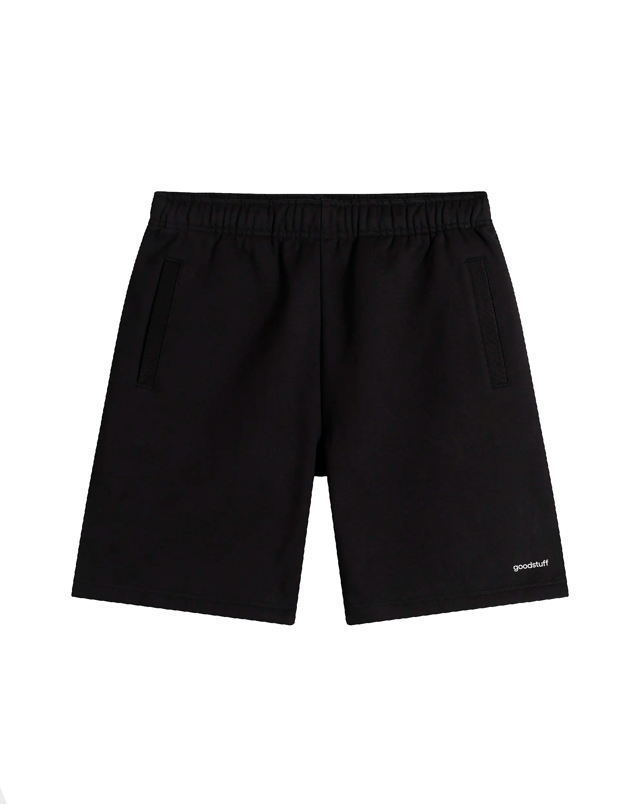 Black logo shorts