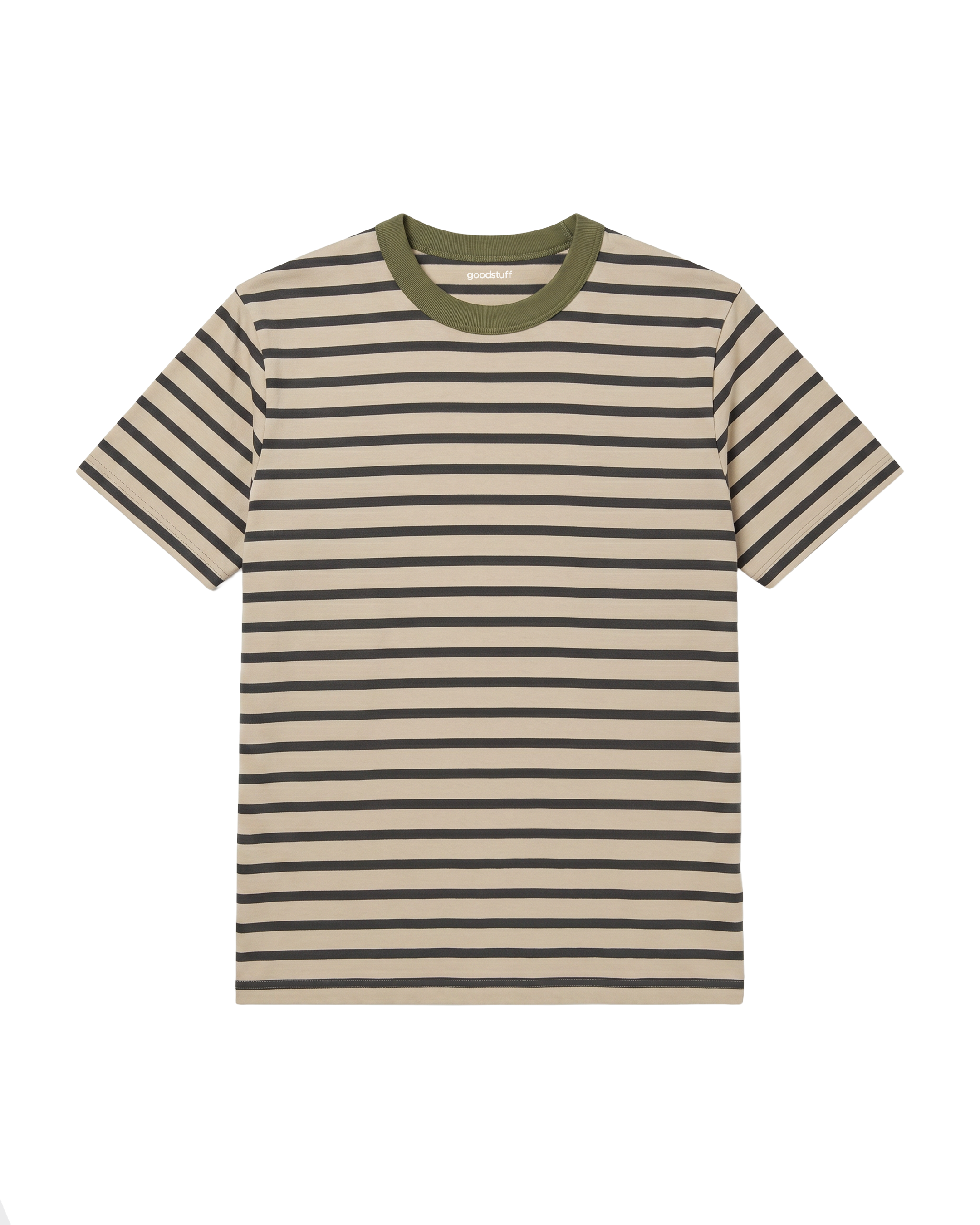 Olive striped t-shirt